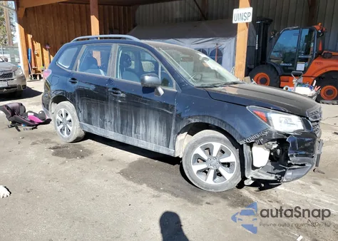 2017 Subaru Forester 2.5I from USA, damaged, VIN JF2SJABC0HH811198